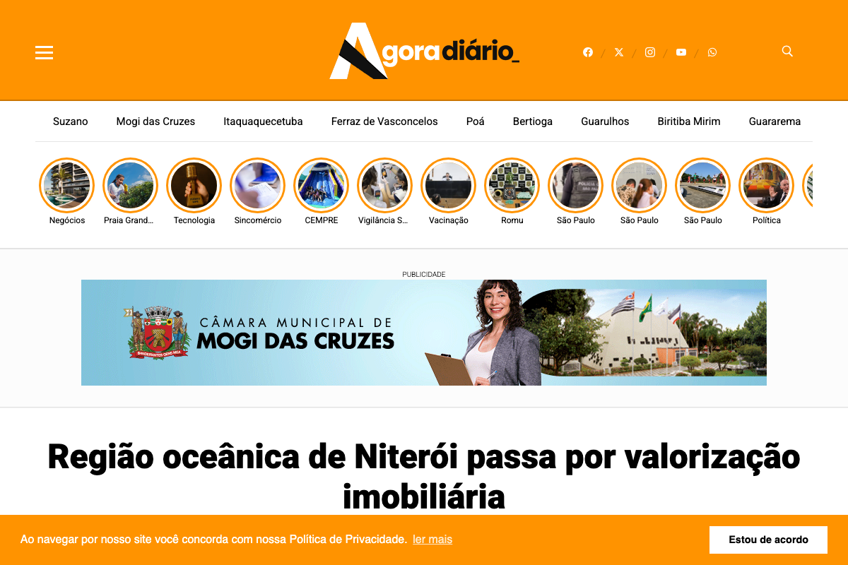 Notícia de Agora Diário