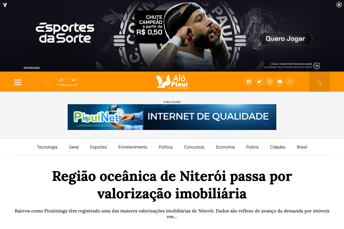 Notícia de Alô Piauí