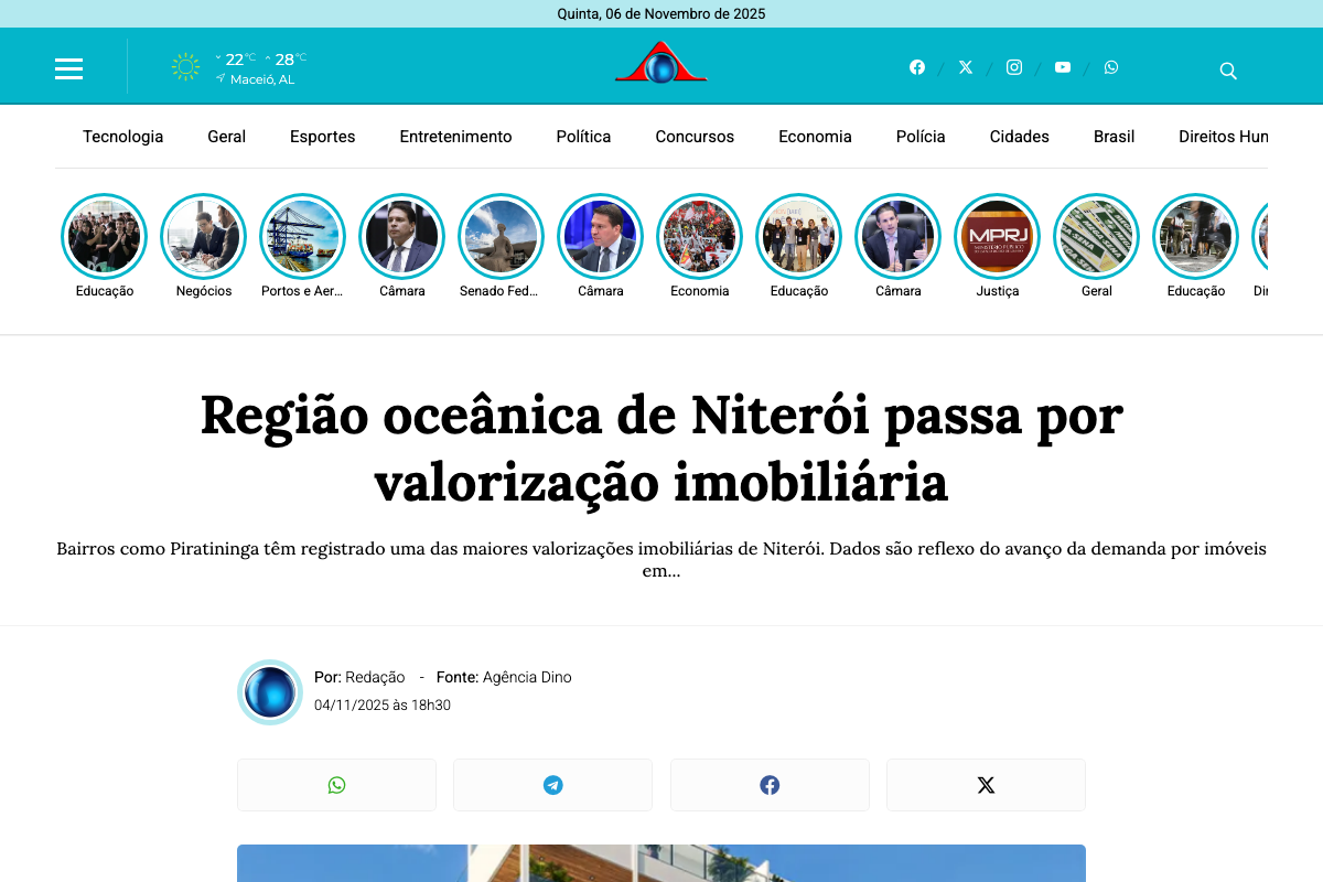 Notícia de Alagoasaovivo.com