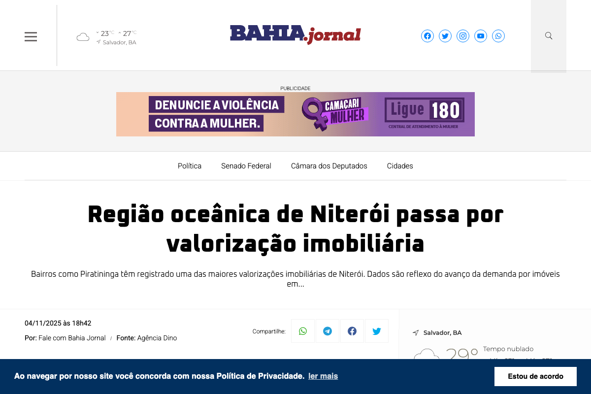 Notícia de Bahia Jornal