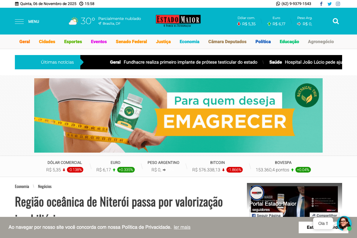 Notícia de Estado Maior