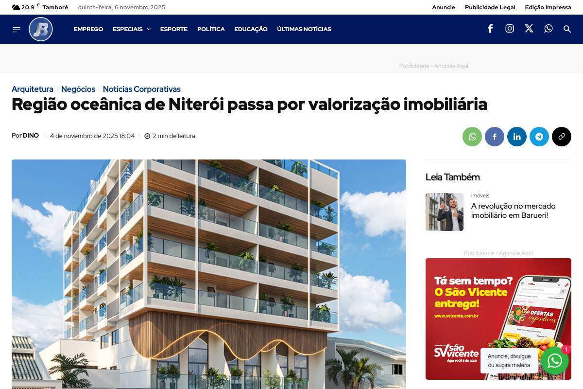 Notícia de Jornal de Barueri