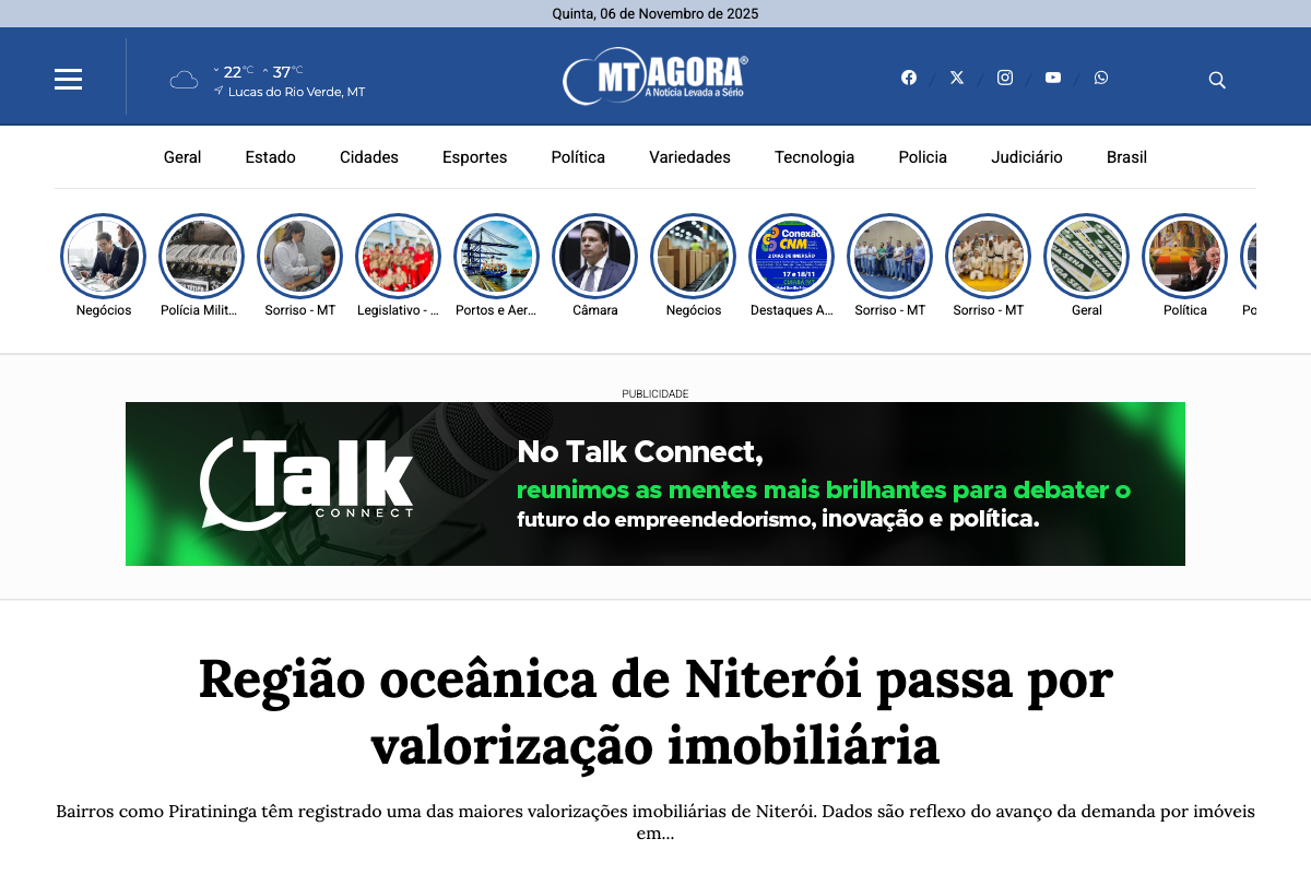 Notícia de MT Agora