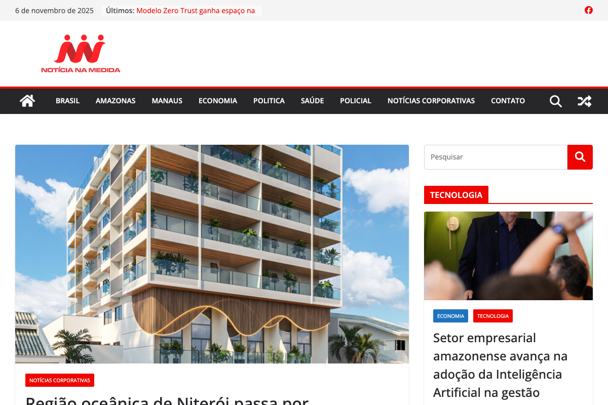 Notícia de NOTÍCIA NA MEDIDA