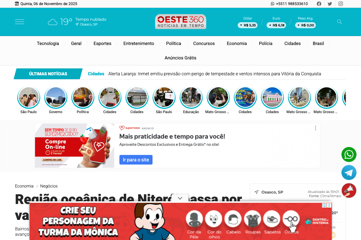 Notícia de Oeste360 - Osasco Notícias