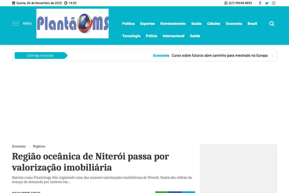 Notícia de Plantão MS