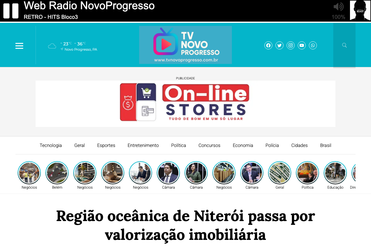Notícia de tv Novo Progresso